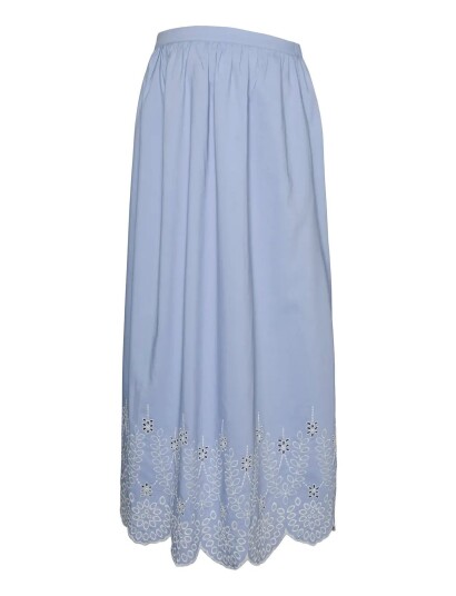 Mamalicious Mlsienna Wo Maxi Skirt Blue S Mamalicious Mlsienna Wo Maxi Skirt Blue S