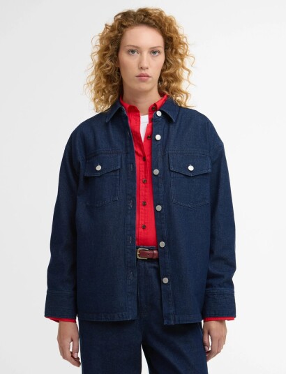Barbour Barbour Maia Shirt Navy 38 Barbour Barbour Maia Shirt Navy 38
