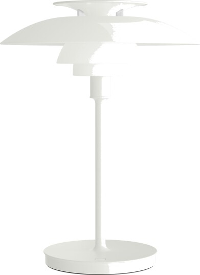 PH 80 Bordlampe Bærbar Opalhvit