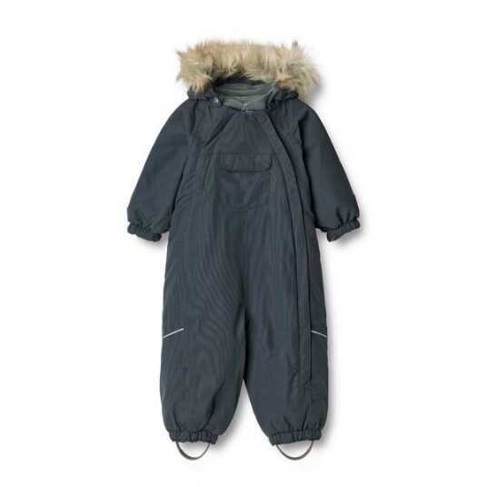 Wheat yttertøy Superweekend -40% - Wheat Nickie vinterdress til baby dark blue