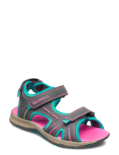Merrell Kids Panther - Grey/Turq - Grey - 28 Merrell Kids Panther - Grey/Turq - Grey - 28