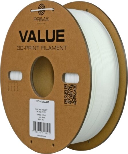 Primavalue Abs Hvit 1.75 Mm 1 Kg