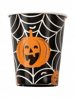 Halloween papirkrus 8-pakning