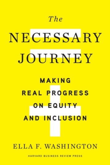 The Necessary Journey Av Ella F. Washington
