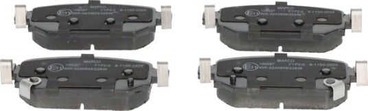 MAPCO 106097 Bremseklosser