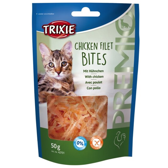 Trixie Premio kyllingfiletbiter - Økonomipakke: 3 x 50 g Trixie Premio kyllingfiletbiter - Økonomipakke: 3 x 50 g