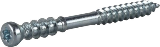 ESSVE L8 511262 Karmskrue Ø 6 mm tre/betong skarp spiss FZB 6 x 130 mm 4-pakning Innfesting