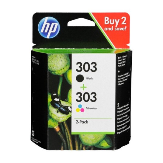 HP 303 BLEKKPATRON 2-PAKK 3YM92AE