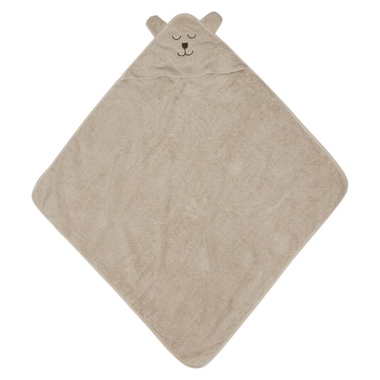 Hettehåndkle med ører Beige