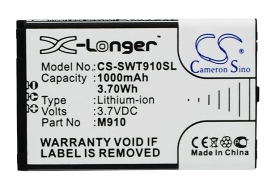 Switel M910 batteri (1000 mAh 3.7 V)
