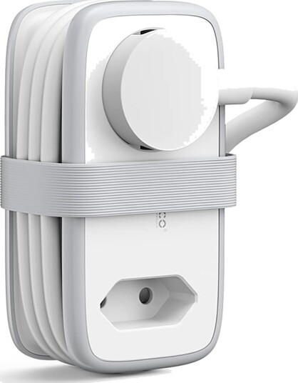 Orico AP3 65 W GaN 6-i-1 stikkontaktliste 2x vekselstrøm + 2x USB-A + 2x USB-C – hvit