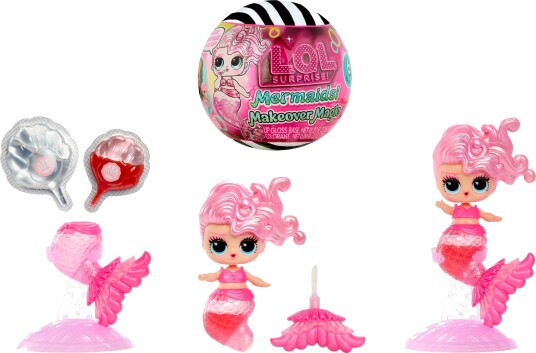 L.O.L. Mermaids! Makeover Magic Tots Minidukke Blandet L.O.L. Mermaids! Makeover Magic Tots Minidukke Blandet