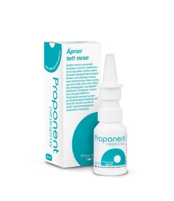 Proponent nesespray 20 ml | Slimhinnenormaliserende spray uten avhengighet