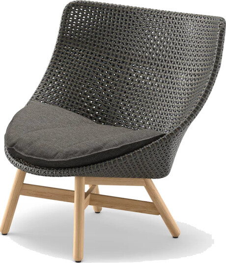 Dedon Mbrace wingchair teak AY5 teak 0205 arabica 0126