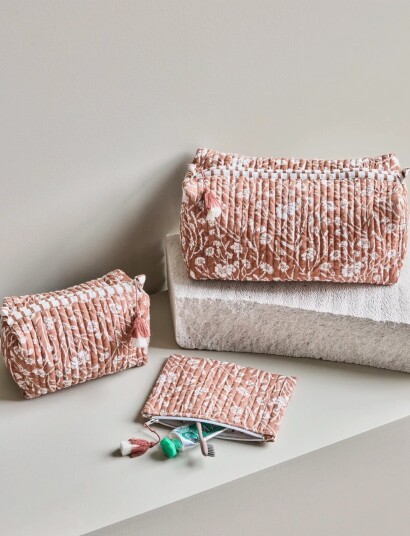house doctor Toiletry Bag Hdcare Terracotta   Brown   ONE SIZE
