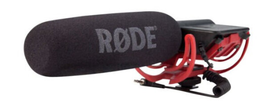 Røde VideoMic Rycote Supercardioid Kameramikrofon med 3,5 mm TRS Tilkobling