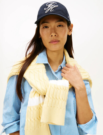 Tommy Hilfiger Th Embroidered Cap Navy ONE SIZE Tommy Hilfiger Th Embroidered Cap Navy ONE SIZE