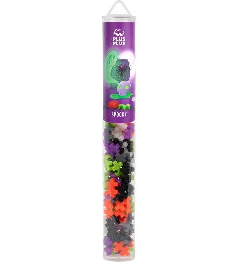 Plus-Plus Plus-Plus Spooky Mix / 100 Pcs Tube - Multi/patterned - ONE SIZE