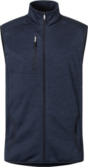 Matterhorn Men Croz Glidelåsvest Blåmelert 1 stk SBG-715M-60 L