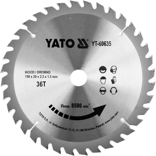 Yato Mellomleggsskive Vinkelsliper YT 60635