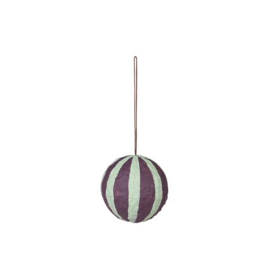 Broste Copenhagen Sphere Julekule Liten Lilla