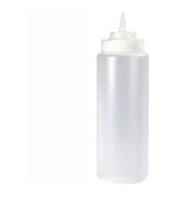 Plastflaske 95 cl med Tud/Skruelåg Klar Plastflaske 95 cl med Tud/Skruelåg Klar