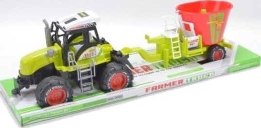 Trifox Traktor Med Landbruksmaskin Trifox Traktor Med Landbruksmaskin