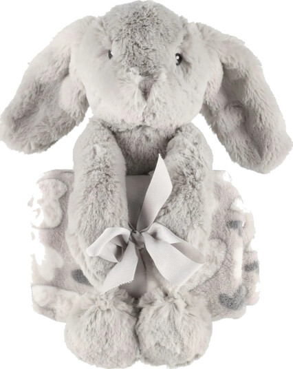 Teddybjørn med koseteppe