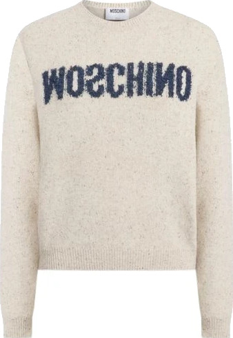 Moschino Dame Strikkevarer Beige 2XL,