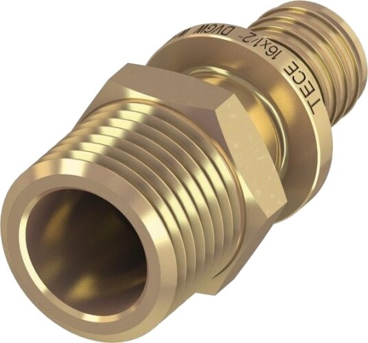 Tece Overgangsnippel Gz 32 Mm X 11/4" Messing (705510)