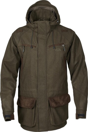 Swedteam Men"s Titan Loden Long Hunting Jacket Dark Olive 52