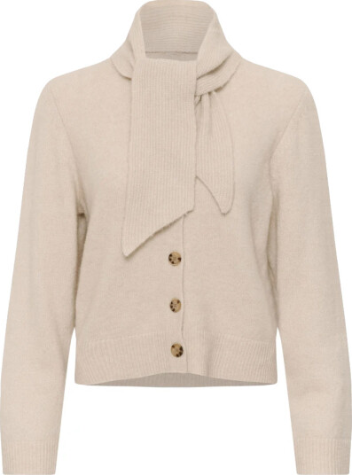 Part Two Dame Strikkevarer Beige L,