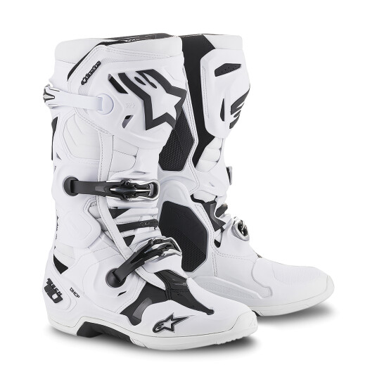 Alpinestars Crosstøvler Tech 10 Hvit Alpinestars Crosstøvler Tech 10 Hvit