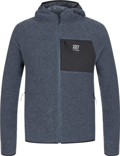 2117 of Sweden Skord Pile Hoodie H Midnight