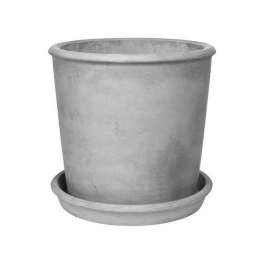 Broste Copenhagen  Rolf blomsterpotte 50 cm charcoal