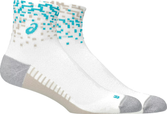ASICS Performance Run Sock Quarter Hvit M