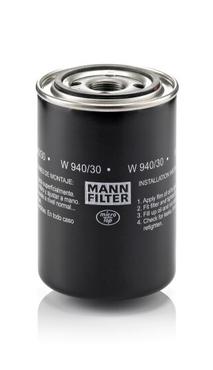 Oljefilter MANN FILTER W 940/30 Oljefilter MANN FILTER W 940/30