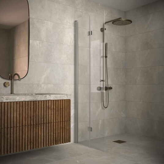 Dusjdør Hietakari Classic 103 Foldbar