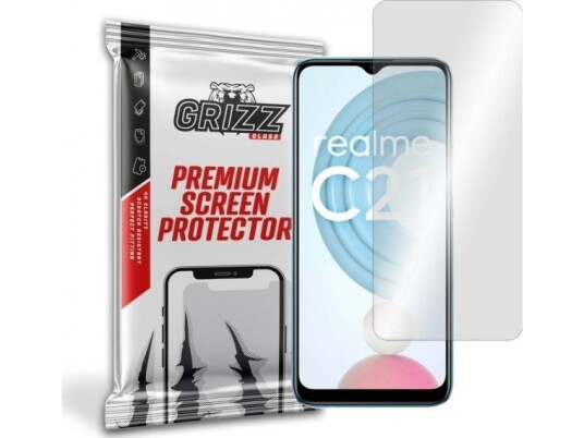 Grizzglass Grizz Realme C21 Hybridglass