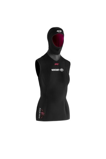 Beuchat våtdrakt Focea Comfort 7 hettevest dame 2,5-5 mm