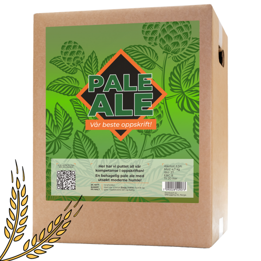 Ølbrygging As Pale Ale allgrain ølsett Vår beste oppskrift!