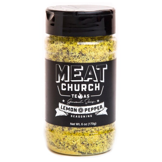 Meat Church Bbq Meat Church Lemon Pepper 170g Gourmet sitronpepper med BBQ twist Meat Church Bbq Meat Church Lemon Pepper 170g Gourmet sitronpepper med BBQ twist