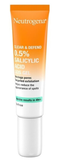 Neutrogena Clear & Defend 0.5% Salicylic Acid SOS Gel 15ml