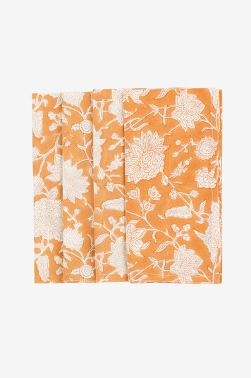 ChamoiServietter Indian Rose 2 stk   Orange