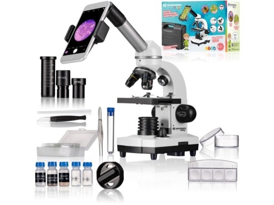 Bresser Optics Junior Biolux Sel Optisk Hvit 1600X 40X 10X   20X Led