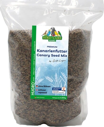 Hugro Kanarifôr Uten Turnips 4 kg