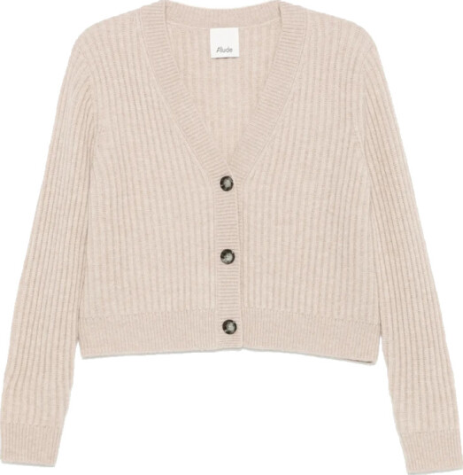 Allude, Dame, Strikkevarer, Beige, M,