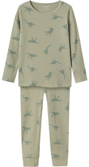 Name It Nmmnightset Dino pyjamas Agave Green