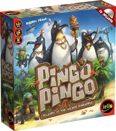 Iello Pingo Pongo Brettspill – 6+ År Iello Pingo Pongo Brettspill – 6+ År