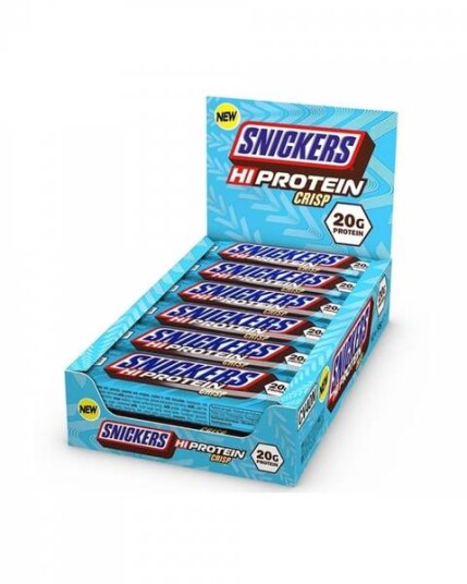 MARS WRIGLEY Snickers Hi-Protein 12x55g Chocolate Crisp MARS WRIGLEY Snickers Hi-Protein 12x55g Chocolate Crisp